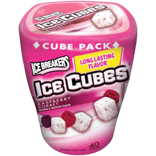 ICE BREAKER ICECUBES RASPBERRY SORBET